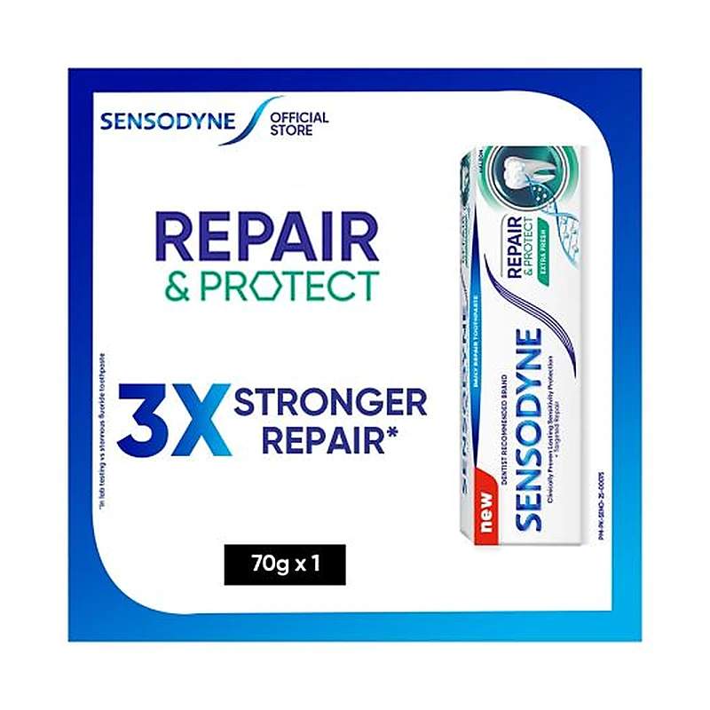 Sensodyne Extra Whitening (70G) Tp — authentic medicine packaging