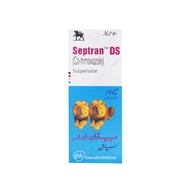 Septran Ds (80/400Mg) 50Ml Syrup — authentic medicine packaging