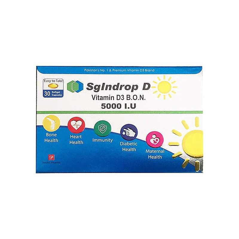 Sgindrop D (200000Iu) 1 Capsule — authentic medicine packaging