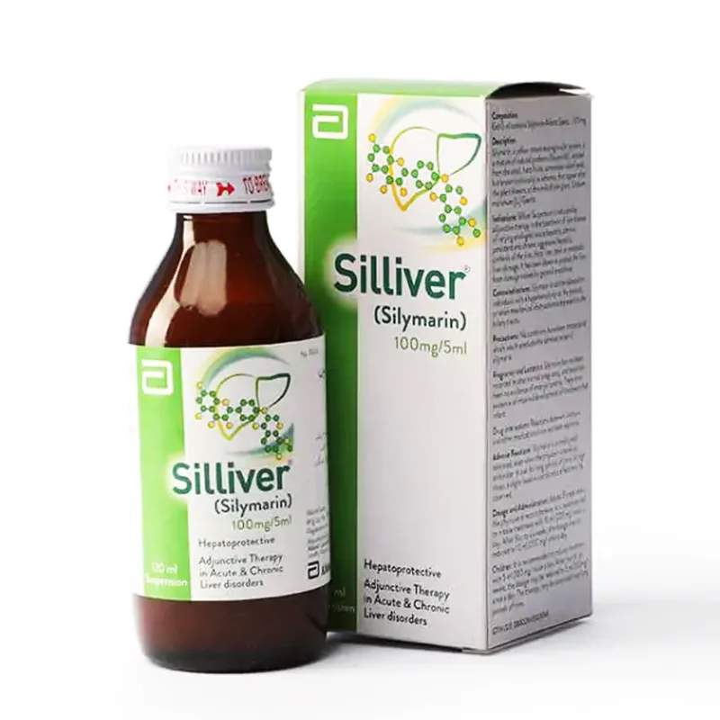 Silliver (100Mg/5Ml) 120Ml Suspension — authentic medicine packaging