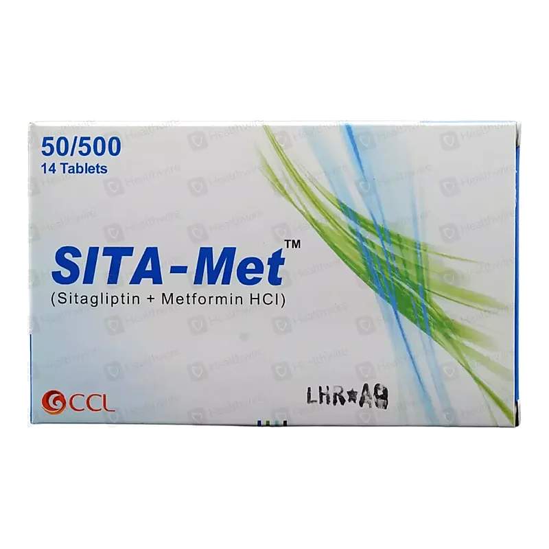 Sita (100Mg) 14 Tablets — authentic medicine packaging