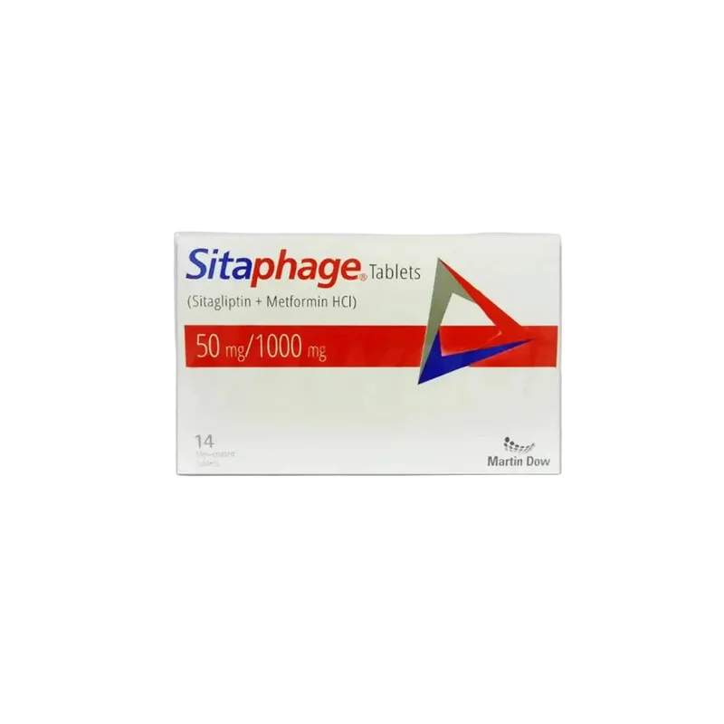 Sitaphage (50/1000Mg) 14 Tablets — authentic medicine packaging