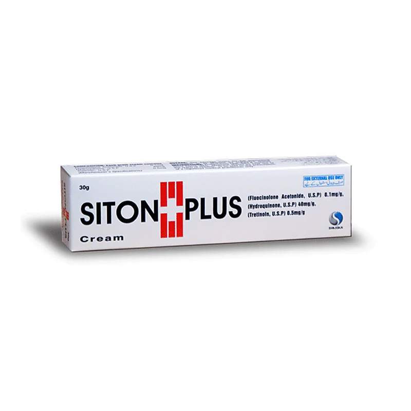 Siton Plus 30G Cream — authentic medicine packaging