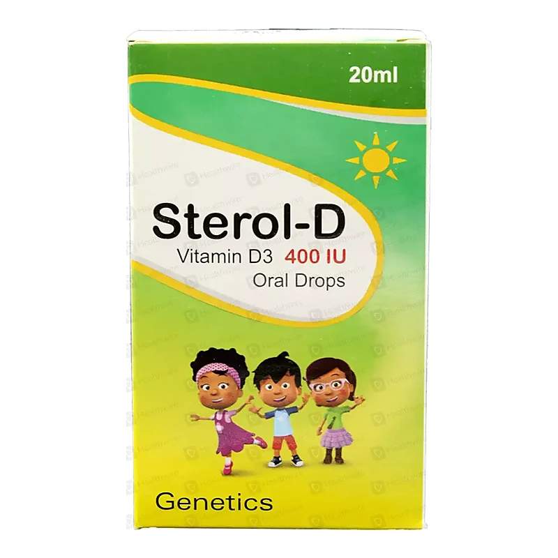 Sterol-D (400Iu) 20Ml Oral Drops — authentic medicine packaging