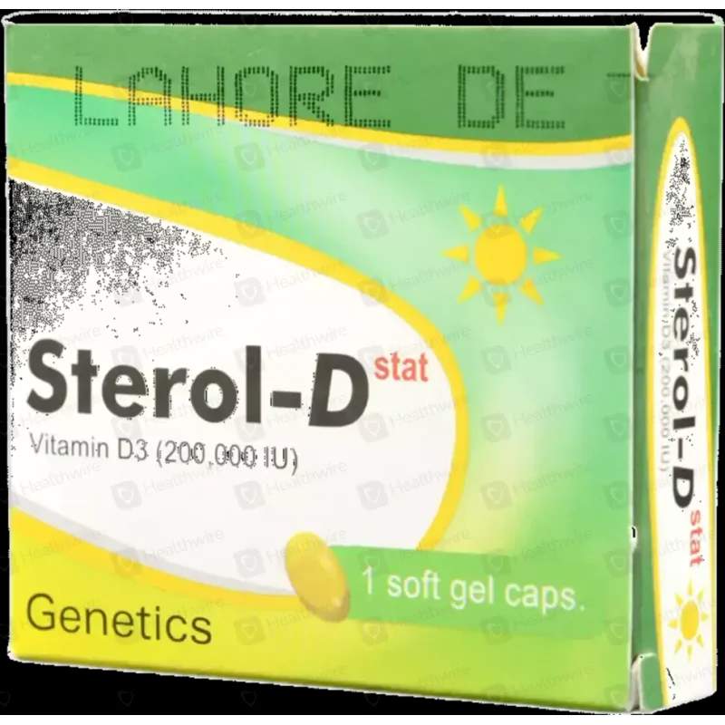 Sterol-D Stat (200,000Iu) 1 Capsule — authentic medicine packaging