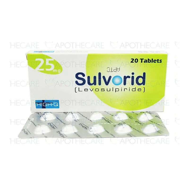 Sulvorid (50Mg) 20 Tablets — authentic medicine packaging