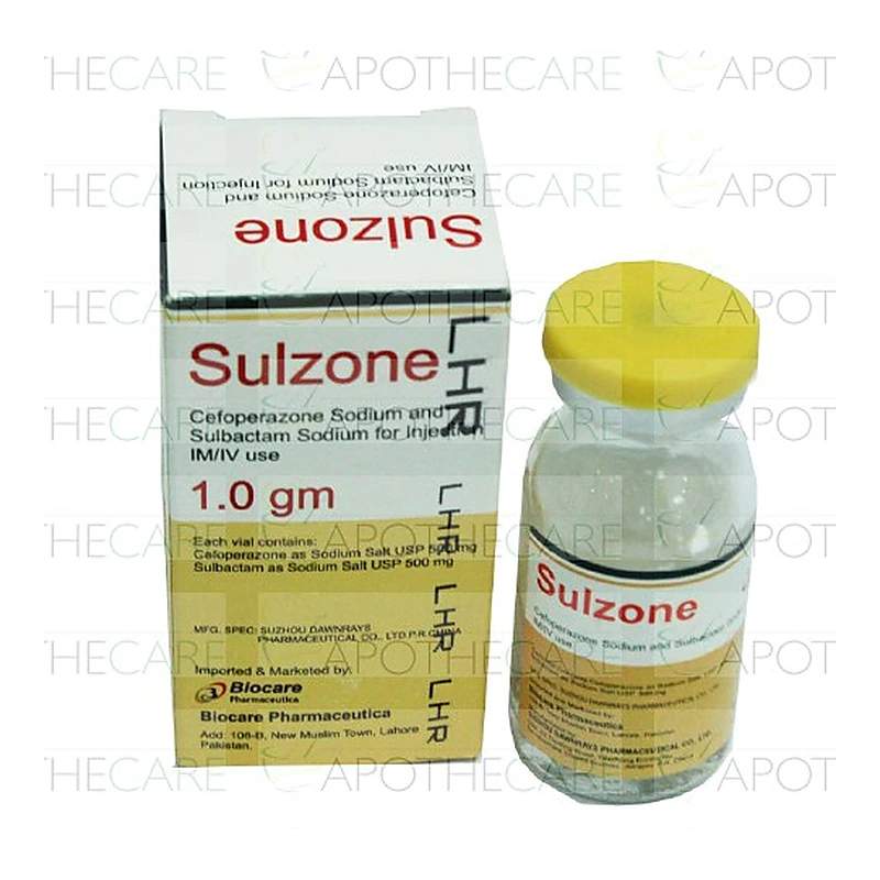 Sulzone (2G) 1 Injection — authentic medicine packaging