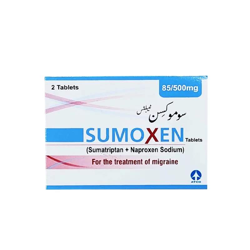 Sumoxen (85/500Mg) 2 Tablets — authentic medicine packaging