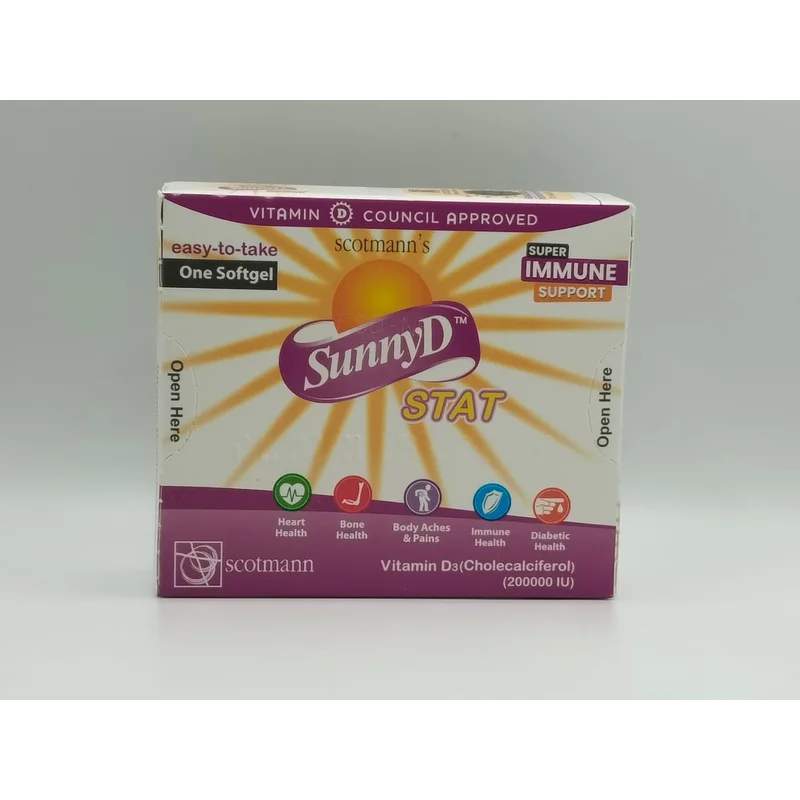 Sunny D Stat (200000Iu) 1 Softgel Capsule — authentic medicine packaging