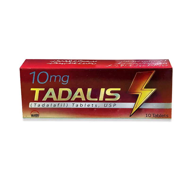 Tadalis (20Mg) 10 Tablets — authentic medicine packaging