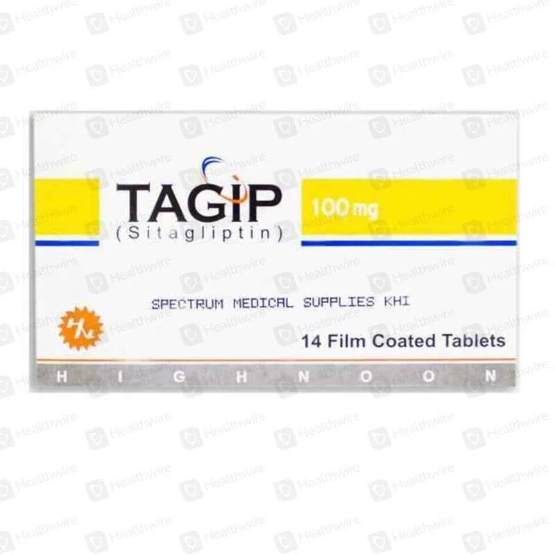 Tagip (50Mg) 14 Tablets — authentic medicine packaging