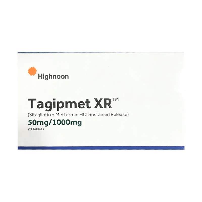 Tagipmet Xr (50/1000Mg) 20 Tablets — authentic medicine packaging