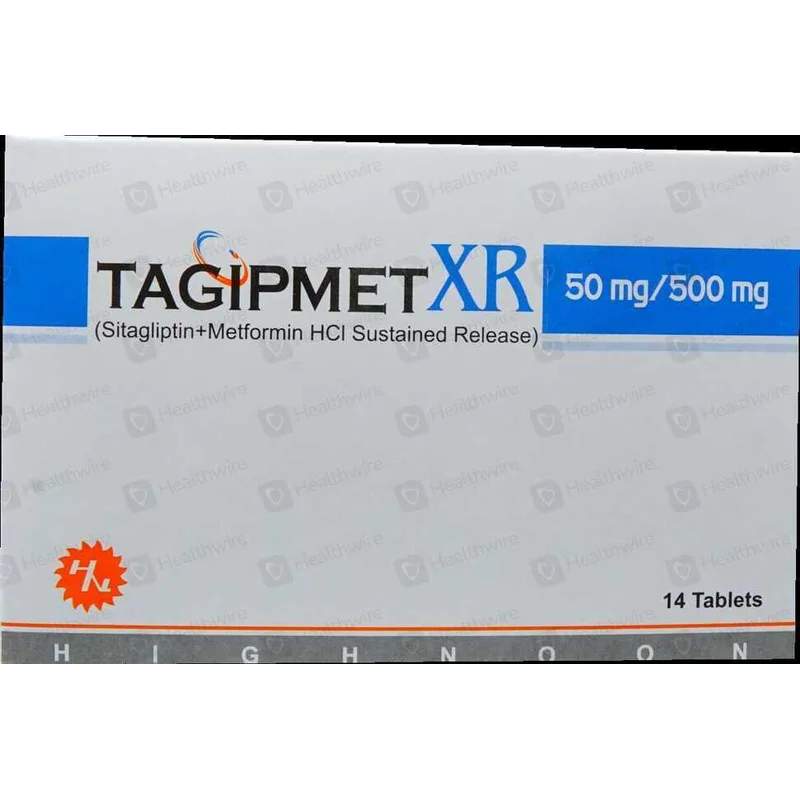 Tagipmet Xr (50/500Mg) 20 Tablets — authentic medicine packaging