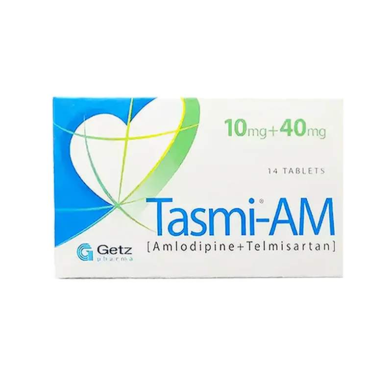 Tasmi Am (10/40Mg) 14 Tablets — authentic medicine packaging