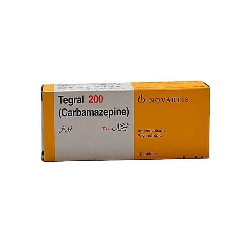 Tegral (200Mg) 50 Tablets — authentic medicine packaging