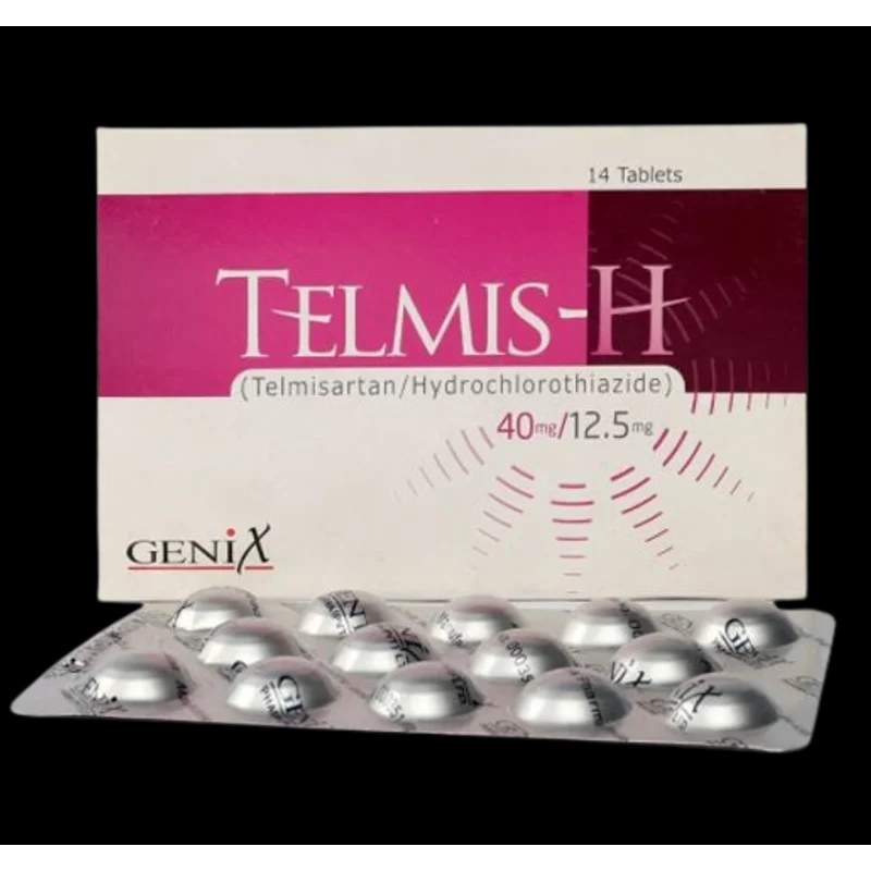 Telmis H (40/12.5Mg) Tablets — authentic medicine packaging