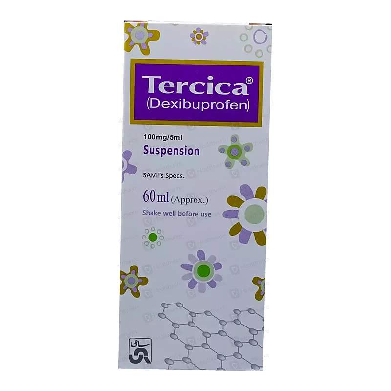 Tercica (100Mg/5Ml) 120Ml Suspension — authentic medicine packaging