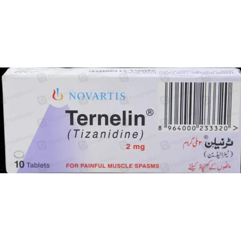 Ternelin (2Mg) 20 Tablet — authentic medicine packaging