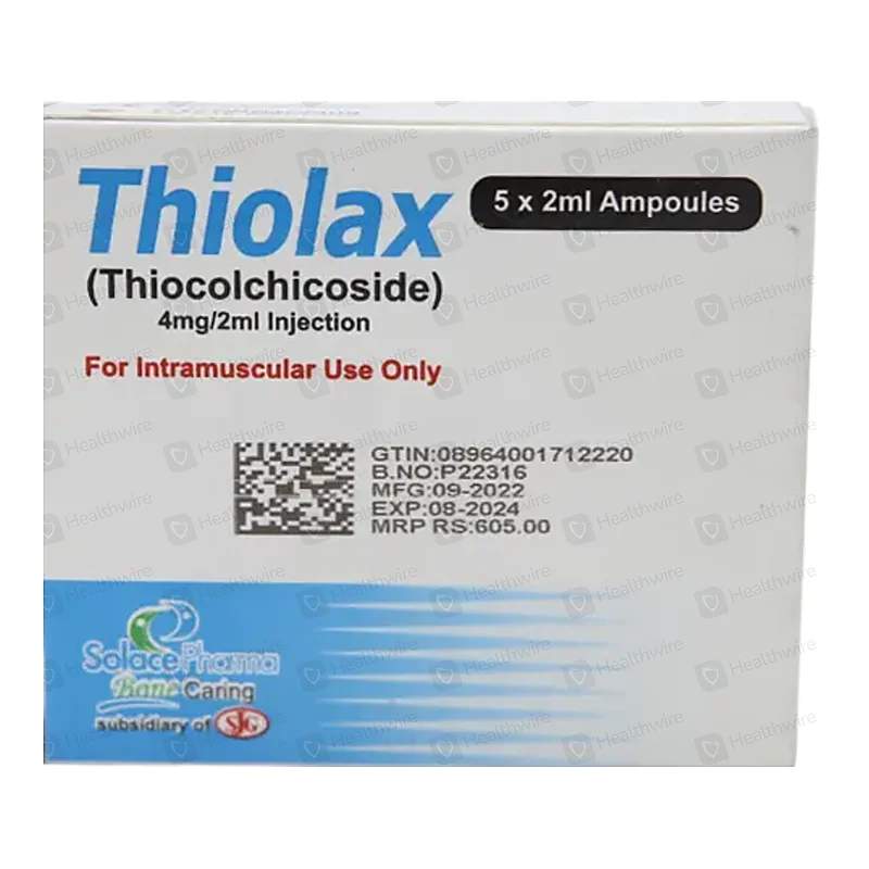 Thiox 4Mg Capsule — authentic medicine packaging