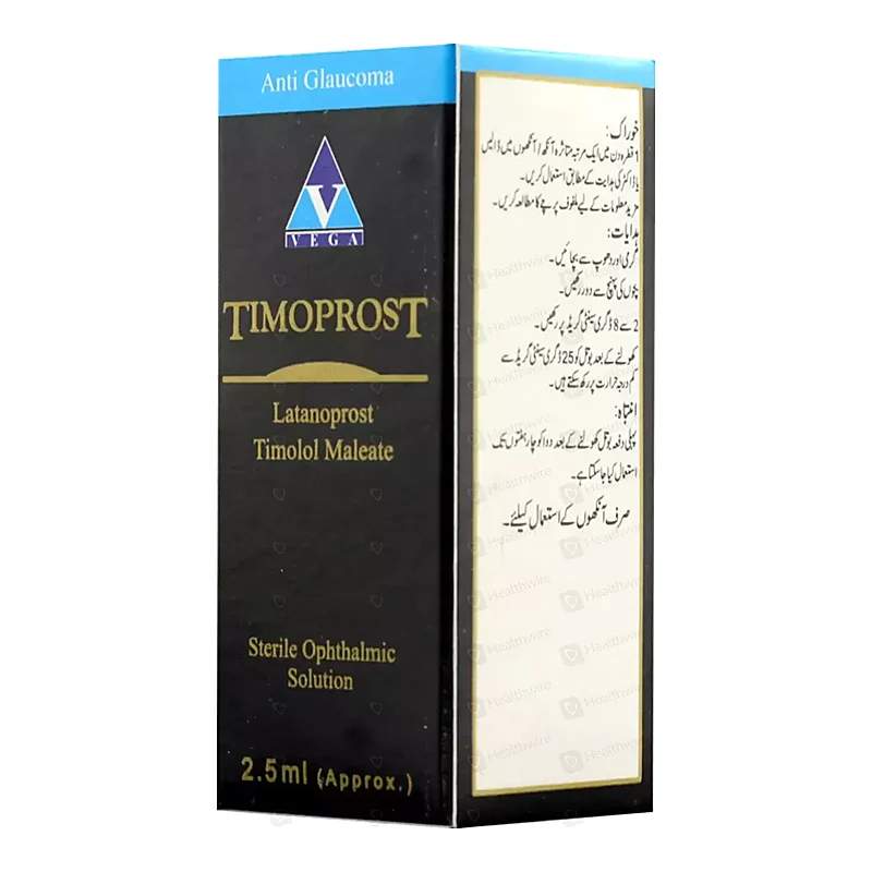 Timoprost (0.005/0.5%) 2.5Ml Eye Drops — authentic medicine packaging