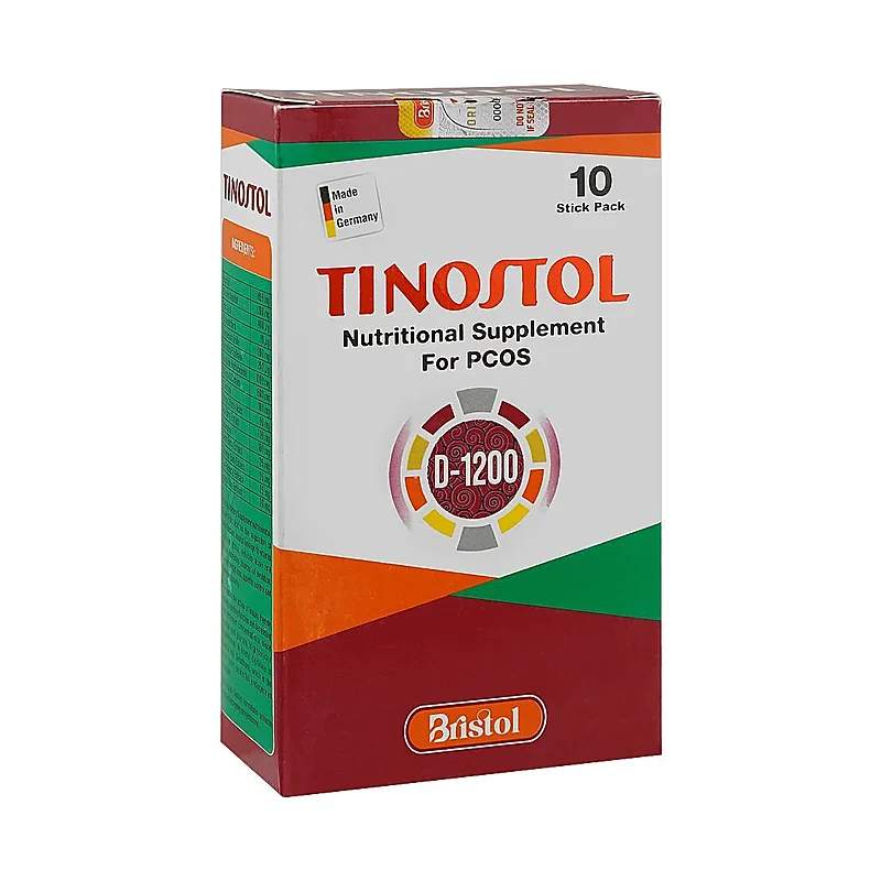 Tinostol D-600 10 Stick Pack — authentic medicine packaging