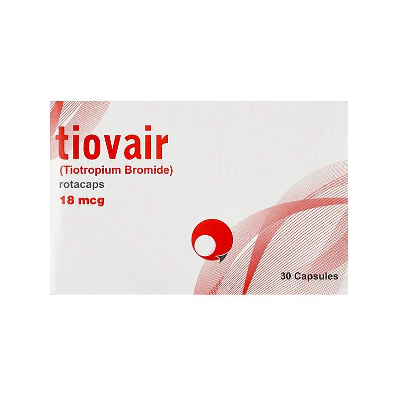 Tio Veez (18Mcg) 30 Capsules — authentic medicine packaging