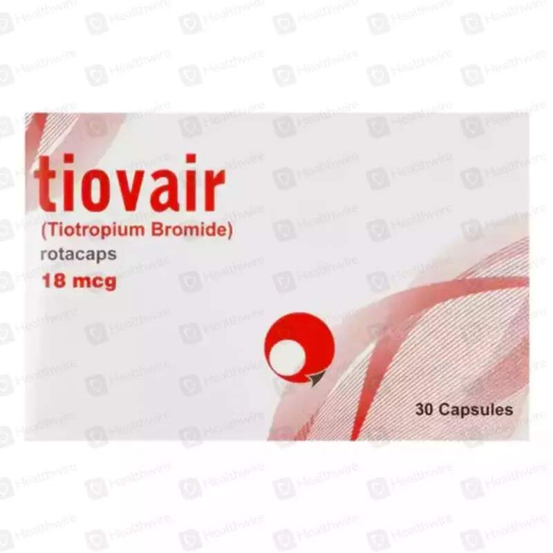 Tiovair Rotacaps (18Mcg) 30 Capsules — authentic medicine packaging