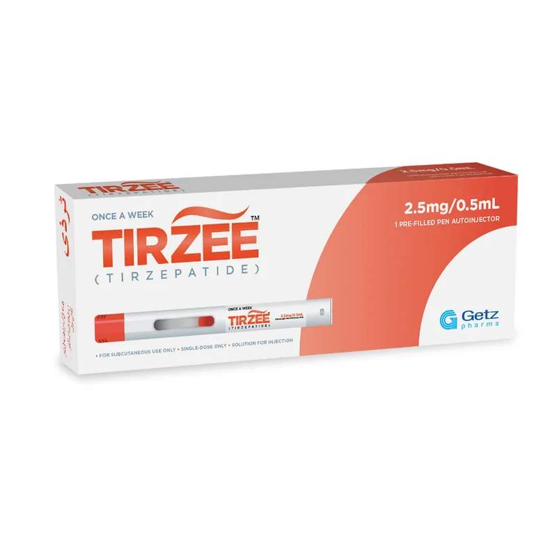 Tirzee 2.5Mg/0.5Ml Pre Filled Autoinjector — authentic medicine packaging