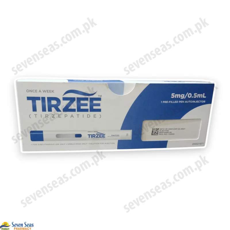 Tirzee (5Mg/0.5Ml) 1 Injection — authentic medicine packaging