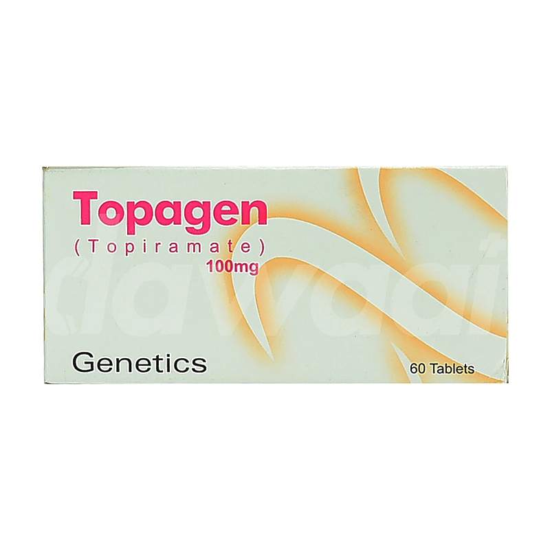 Topagen (25Mg) 60 Tablets — authentic medicine packaging