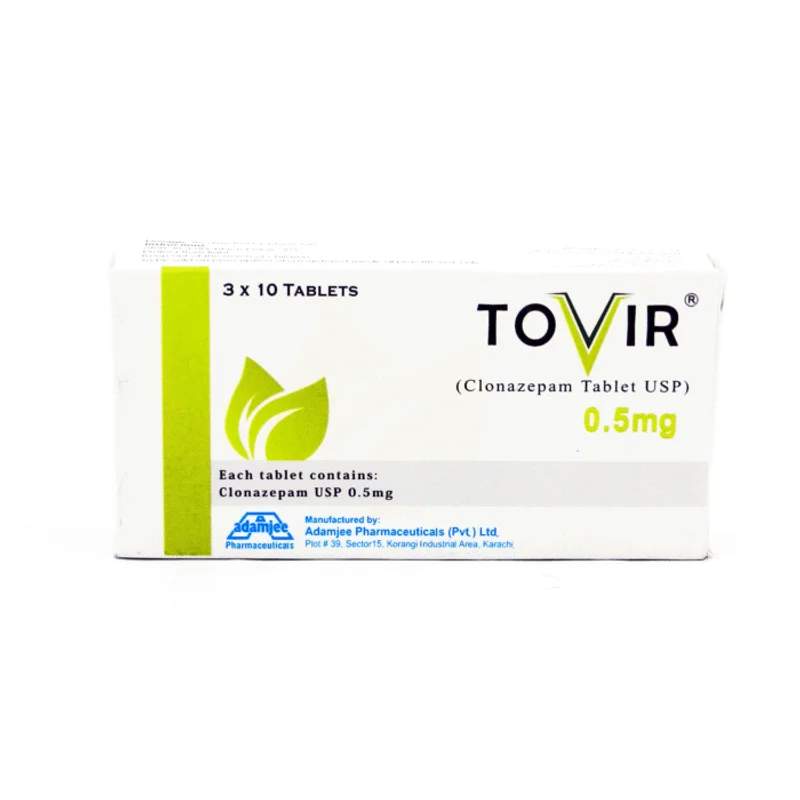 Tovir (2mg) 30 Tablets — authentic medicine packaging