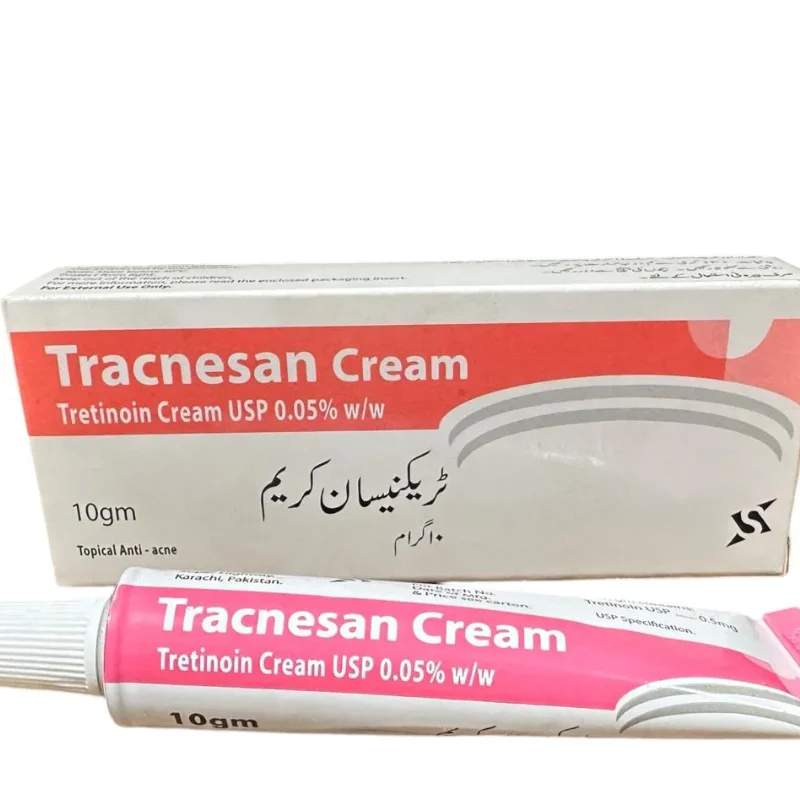 Tracnesan (0.05%) 10G Cream — authentic medicine packaging