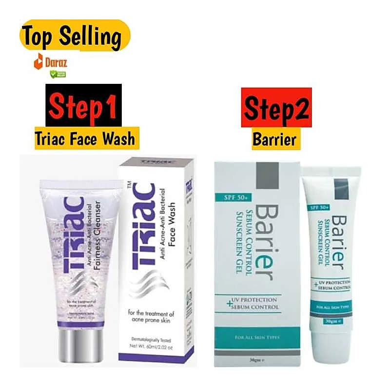 Triac Face Wash 70Ml — authentic medicine packaging