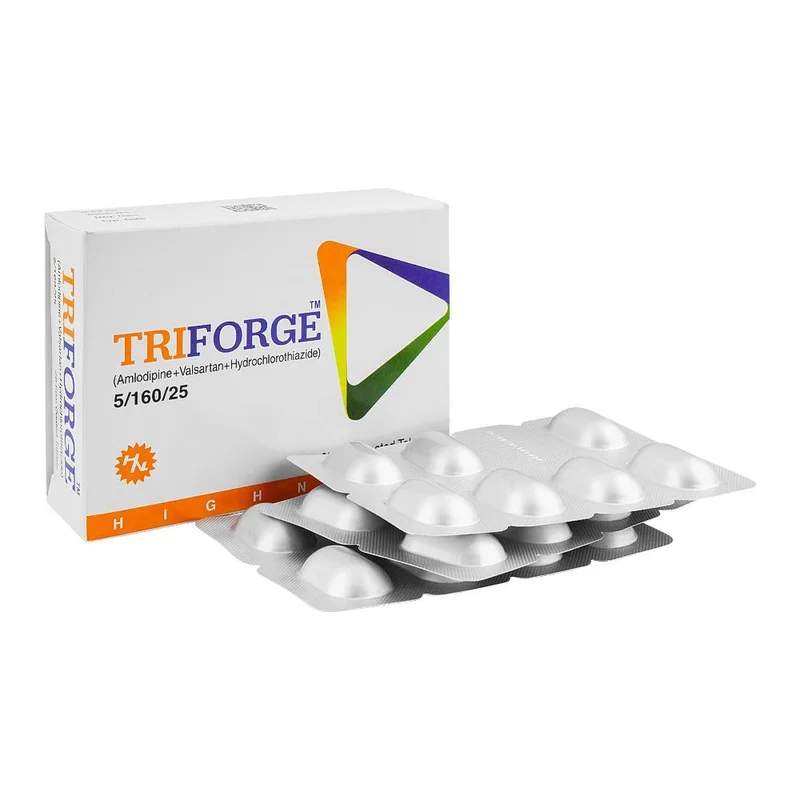 Triforge (5/160/25Mg) 28 Tablets — authentic medicine packaging