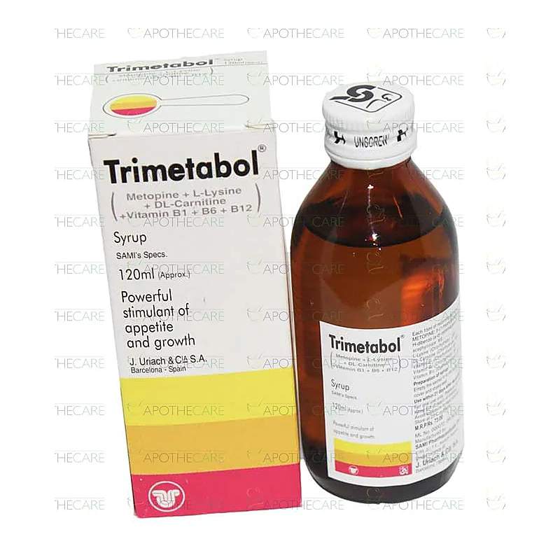 Trimetabol 150Ml Syrup — authentic medicine packaging