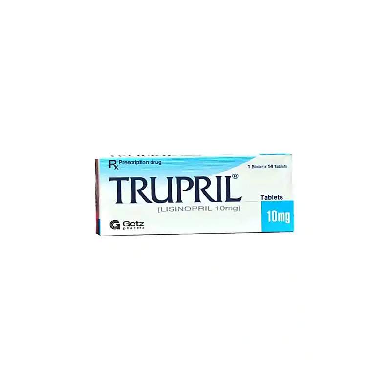 Trupril (10Mg) 14 Tablets — authentic medicine packaging
