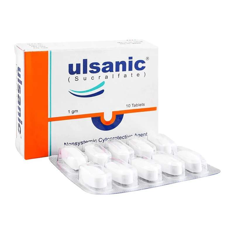 Ulsanic (1G) 10 Tablets — authentic medicine packaging