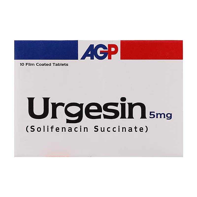 Urgesin (5Mg) 10 Tablets — authentic medicine packaging
