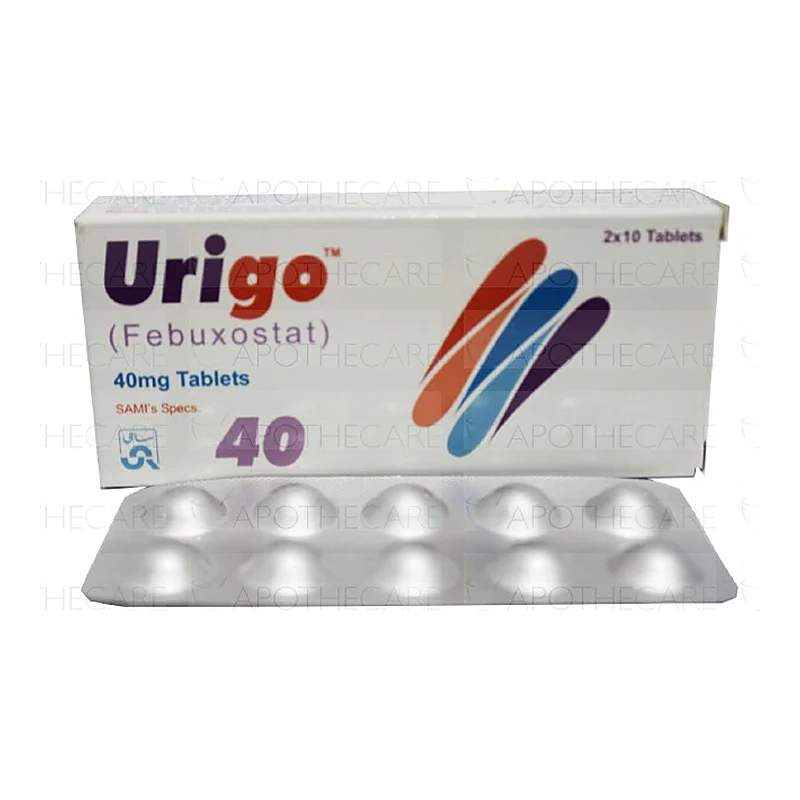 Urigo (80Mg) 20 Tablets — authentic medicine packaging