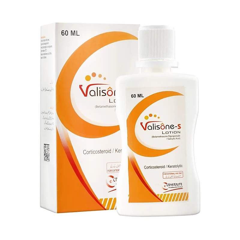 Valisone-S (60Ml) Lotion — authentic medicine packaging