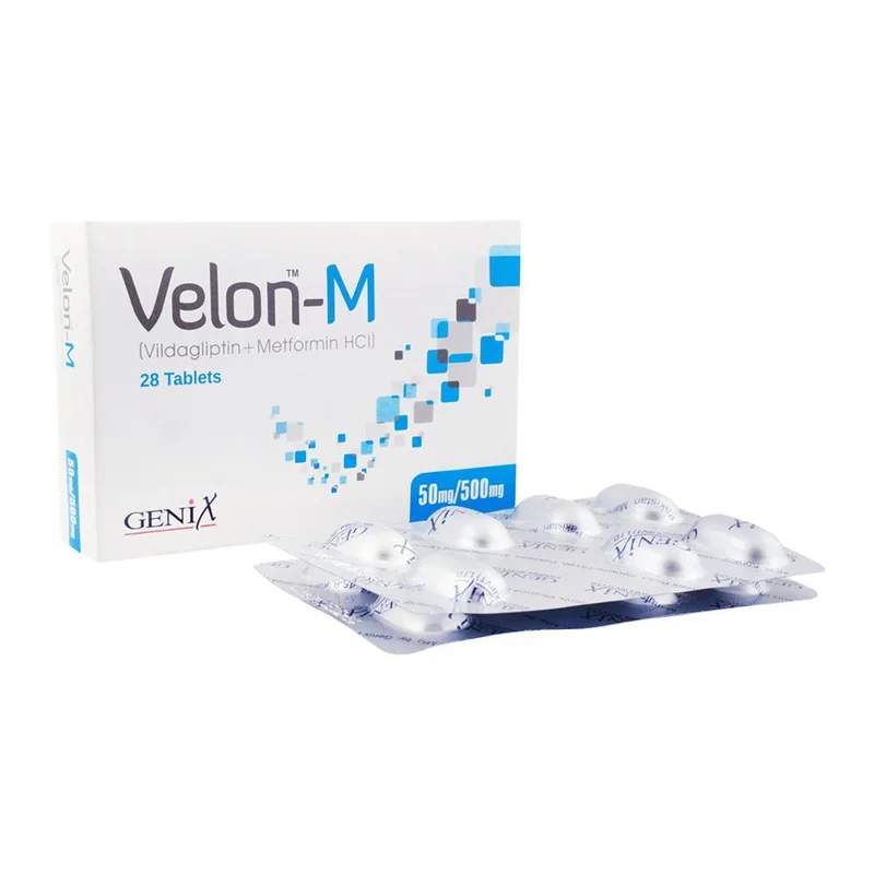 Velon-M (50/500Mg) 28 Tablets — authentic medicine packaging