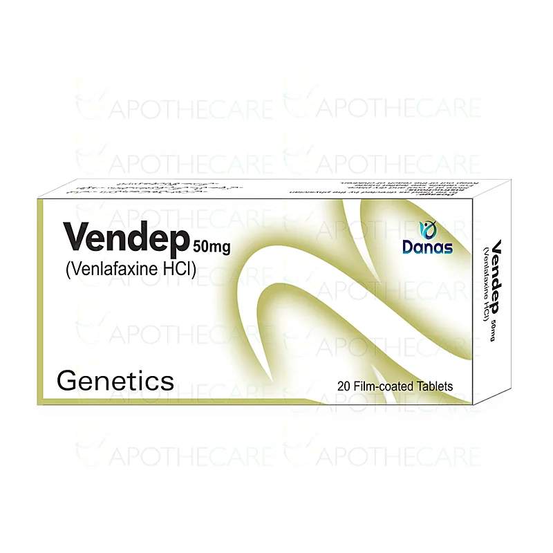 Vendep (37.5Mg) 20 Tablets — authentic medicine packaging