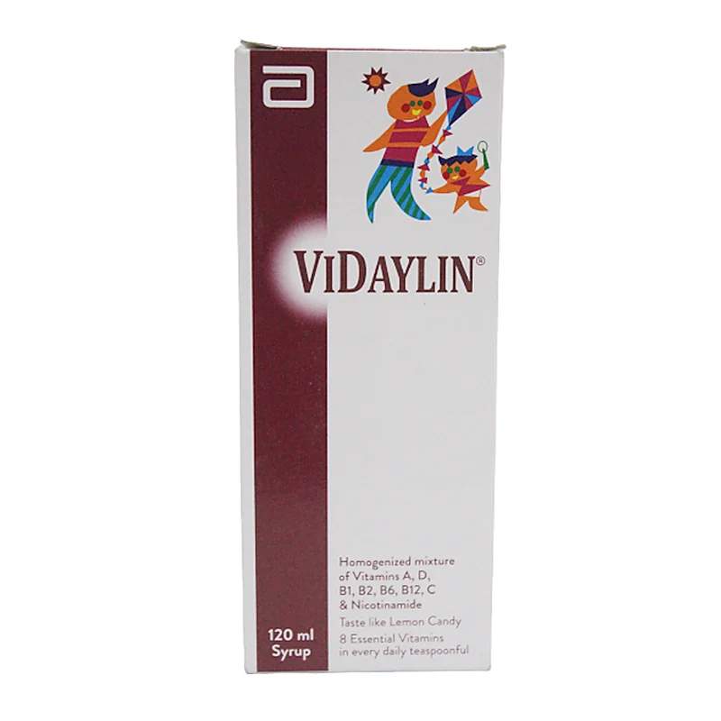 Vidaylin-L 120Ml Syrup — authentic medicine packaging