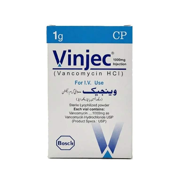 Vinjec (1G) 1 Vial Injection — authentic medicine packaging