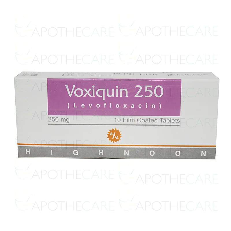 Voxiquin (250Mg) 10 Tablet — authentic medicine packaging