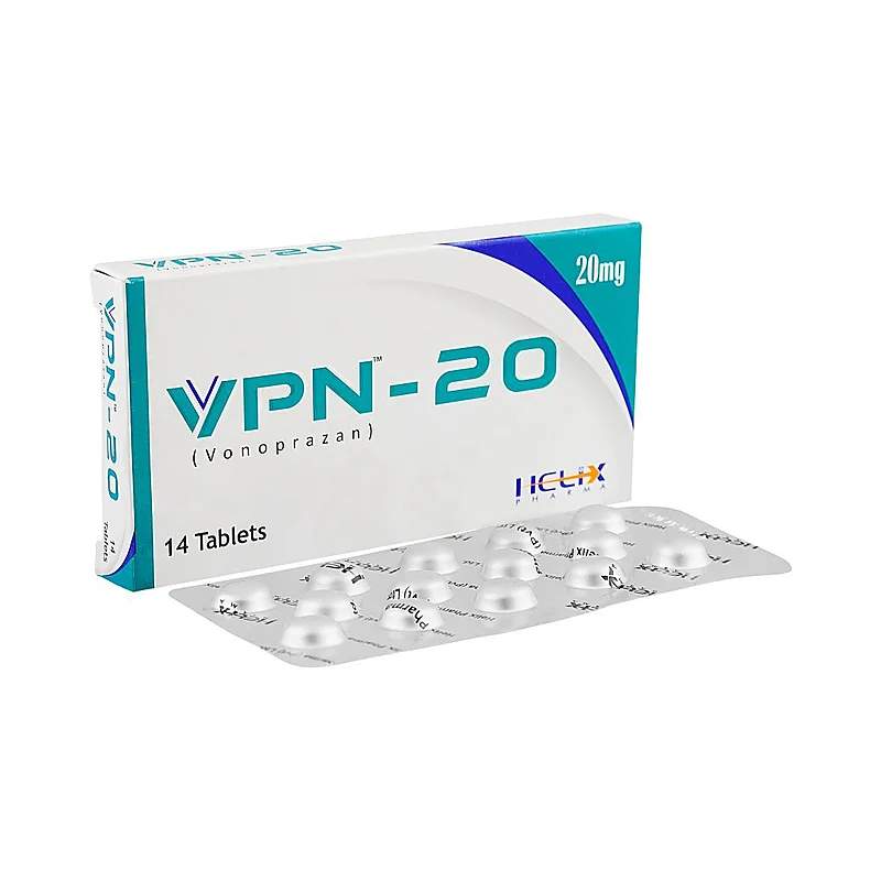 Vpn (20Mg) 14 Tablets — authentic medicine packaging