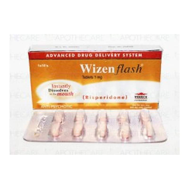 Wizenflash (1Mg) 10 Tablets — authentic medicine packaging