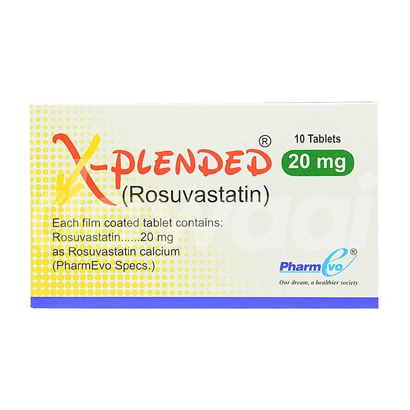 X-Plended (20Mg) 10 Tablets — authentic medicine packaging