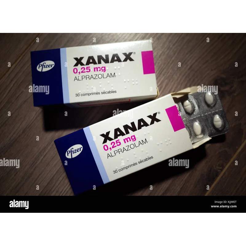 Xanax (0.25Mg) 30 Tablet — authentic medicine packaging