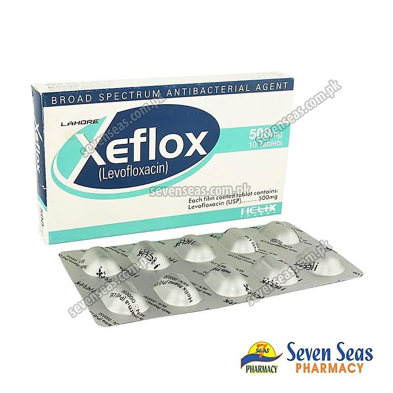 Xeflox (500Mg) 10 Tablet — authentic medicine packaging